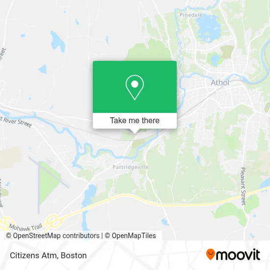 Citizens Atm map