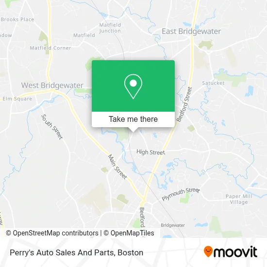 Perry's Auto Sales And Parts map