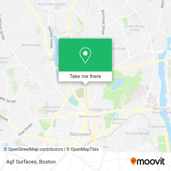 Agf Surfaces map