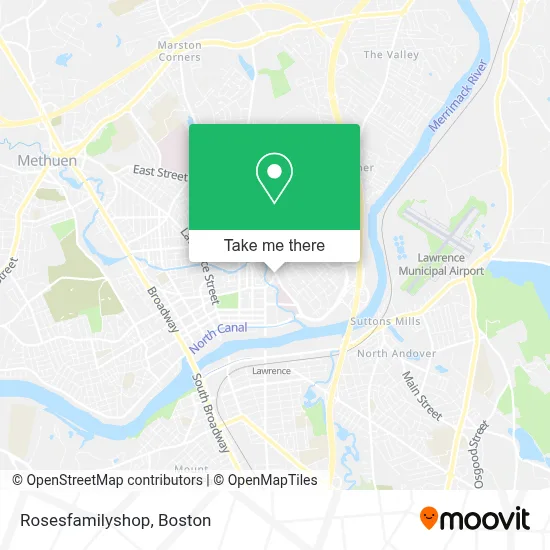 Rosesfamilyshop map