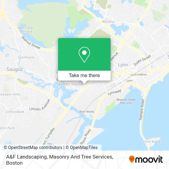 A&F Landscaping, Masonry And Tree Services map