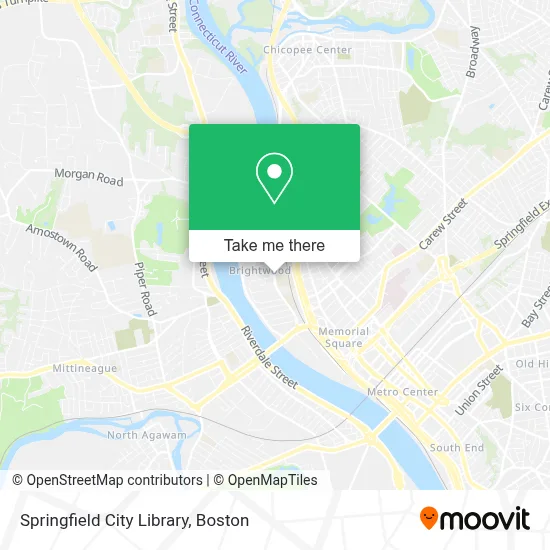 Springfield City Library map