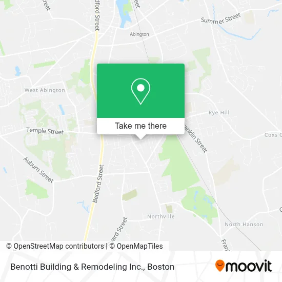 Benotti Building & Remodeling Inc. map