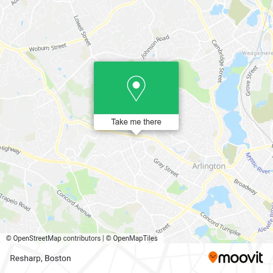 Resharp map