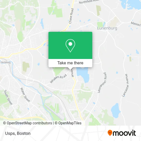 Usps map
