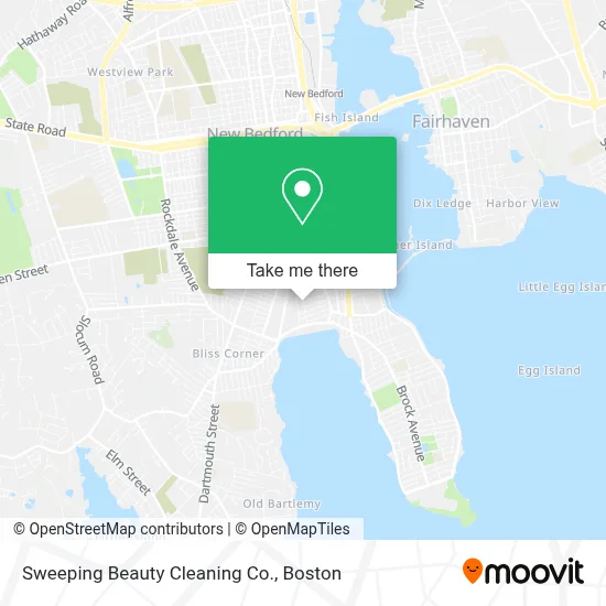 Sweeping Beauty Cleaning Co. map