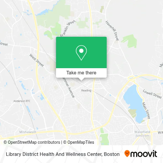 Library District Health And Wellness Center map