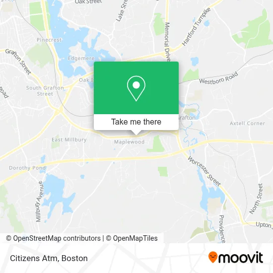 Citizens Atm map