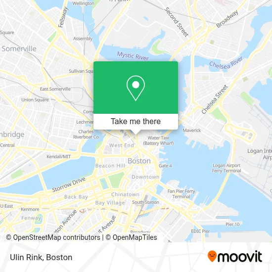 Ulin Rink map