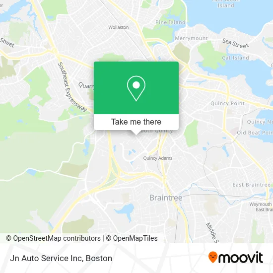 Jn Auto Service Inc map
