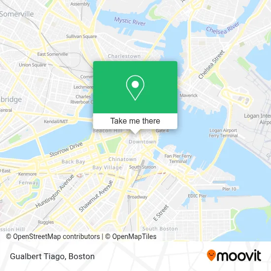 Gualbert Tiago map