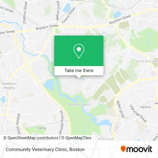 Community Veterinary Clinic map