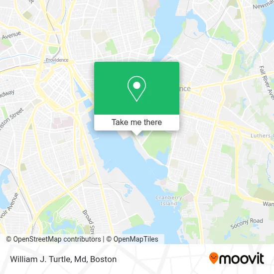 William J. Turtle, Md map