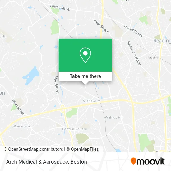 Arch Medical & Aerospace map
