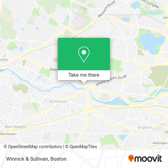 Winnick & Sullivan map