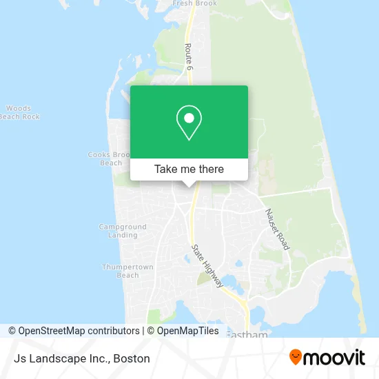 Js Landscape Inc. map