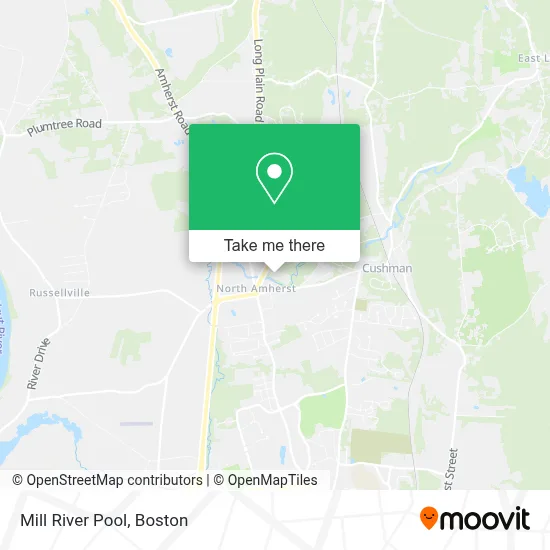 Mill River Pool map
