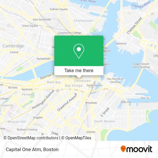 Capital One Atm map