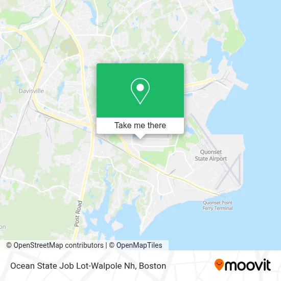 Ocean State Job Lot-Walpole Nh map