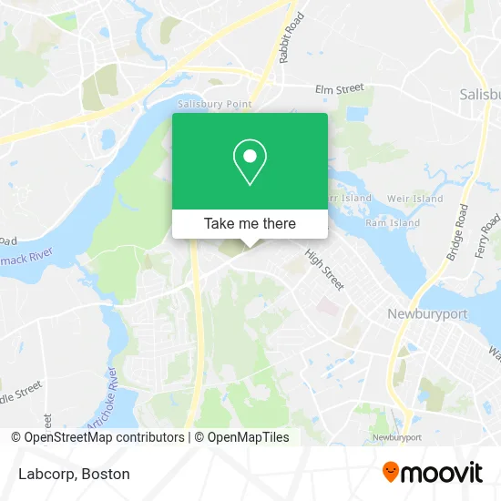 Labcorp map
