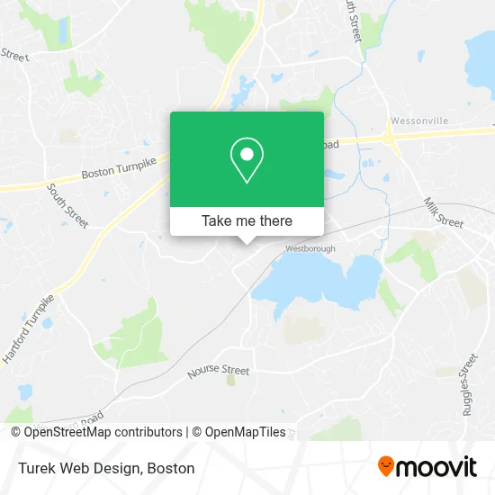 Turek Web Design map