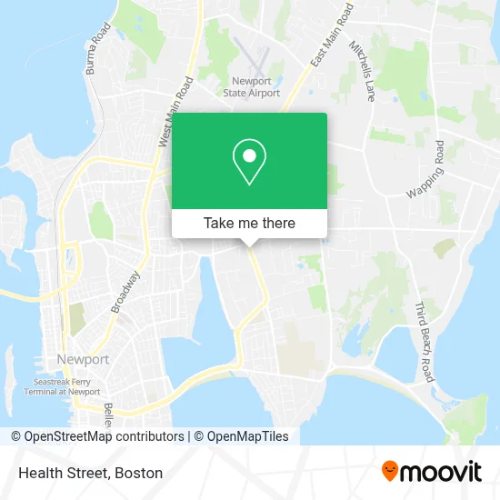 Health Street map