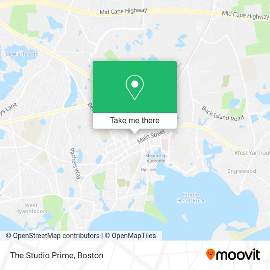 The Studio Prime map