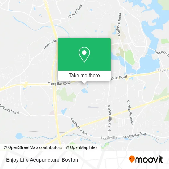 Enjoy Life Acupuncture map