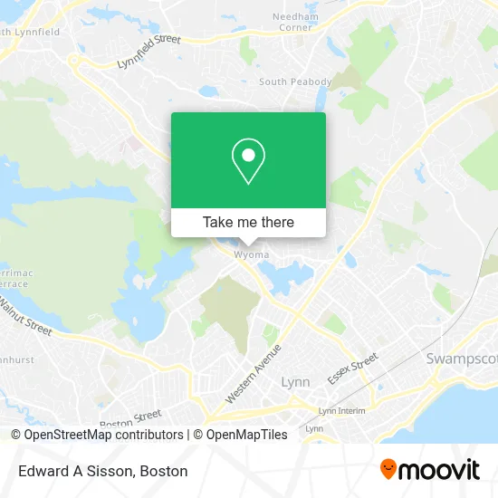 Edward A Sisson map