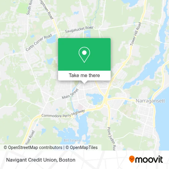 Navigant Credit Union map