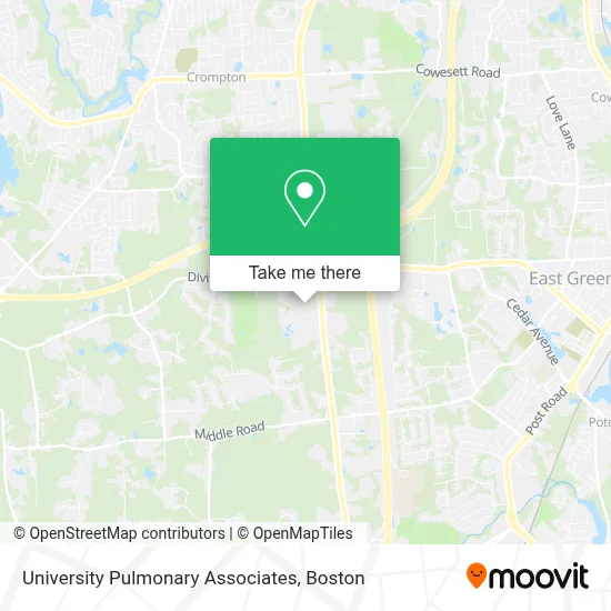 University Pulmonary Associates map