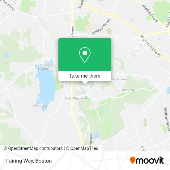 Fairing Way map