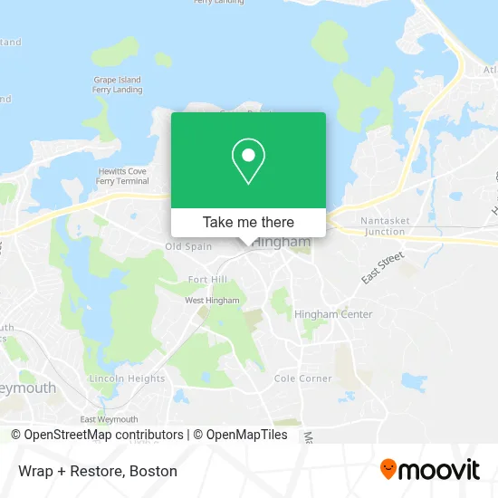 Wrap + Restore map