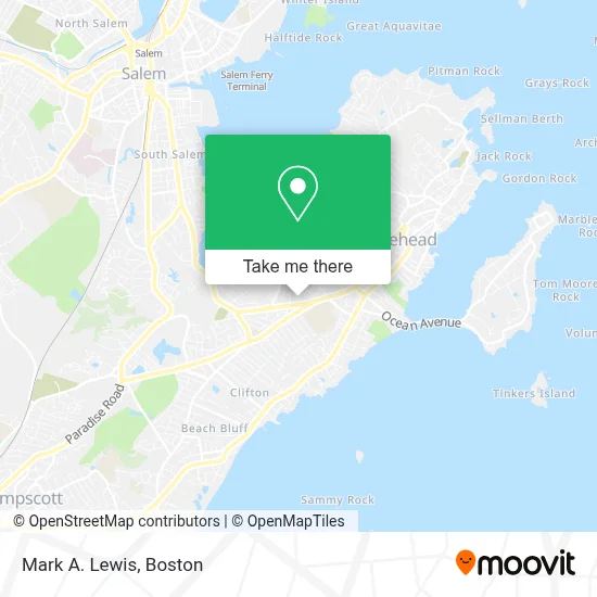 Mark A. Lewis map