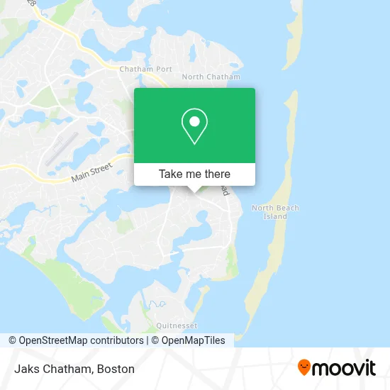 Jaks Chatham map