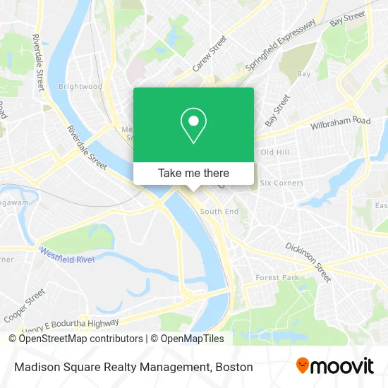 Madison Square Realty Management map