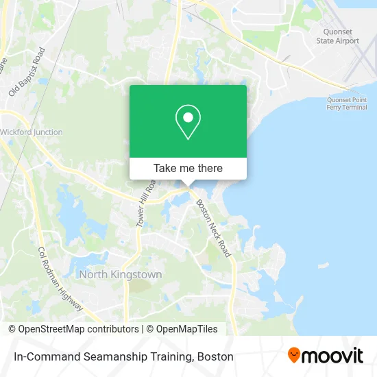 In-Command Seamanship Training map