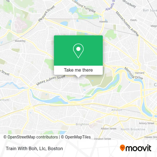 Train With Boh, Llc map