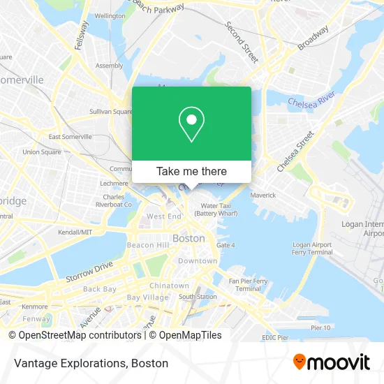 Vantage Explorations map