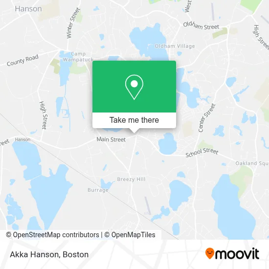 Akka Hanson map