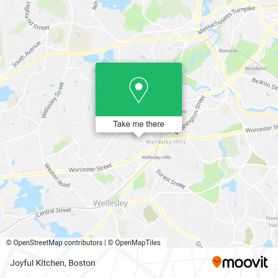 Joyful Kitchen map