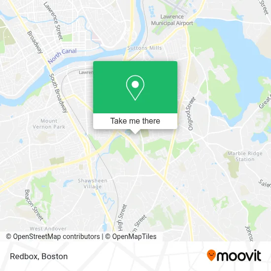 Redbox map