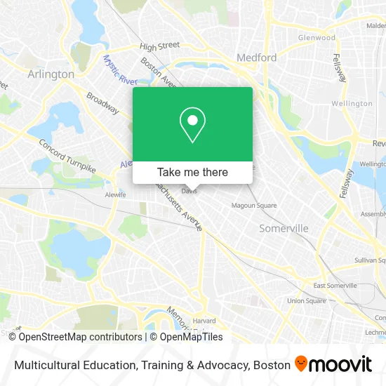 Multicultural Education, Training & Advocacy map