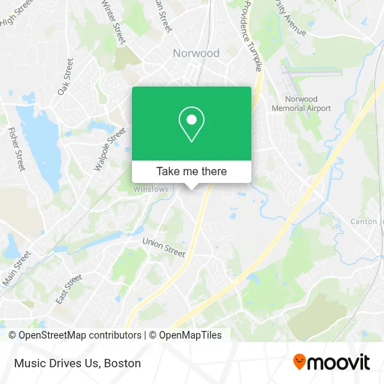 Music Drives Us map