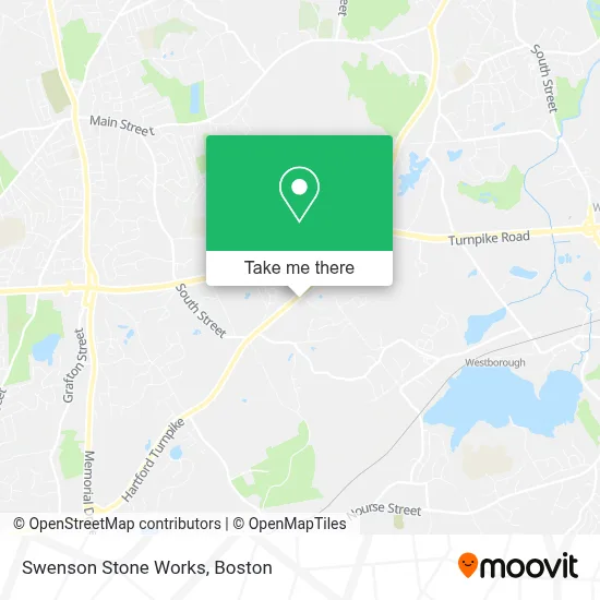 Swenson Stone Works map