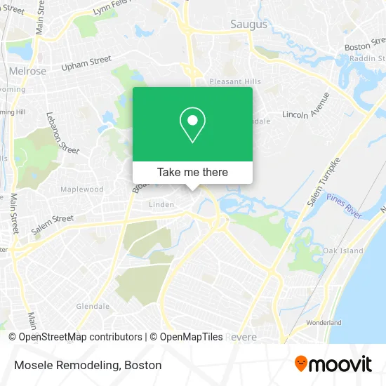 Mosele Remodeling map