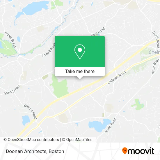 Doonan Architects map