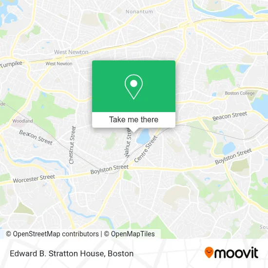 Edward B. Stratton House map