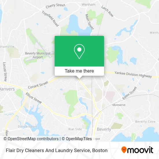Flair Dry Cleaners And Laundry Service map