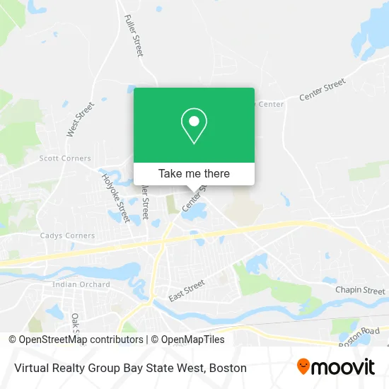 Virtual Realty Group Bay State West map